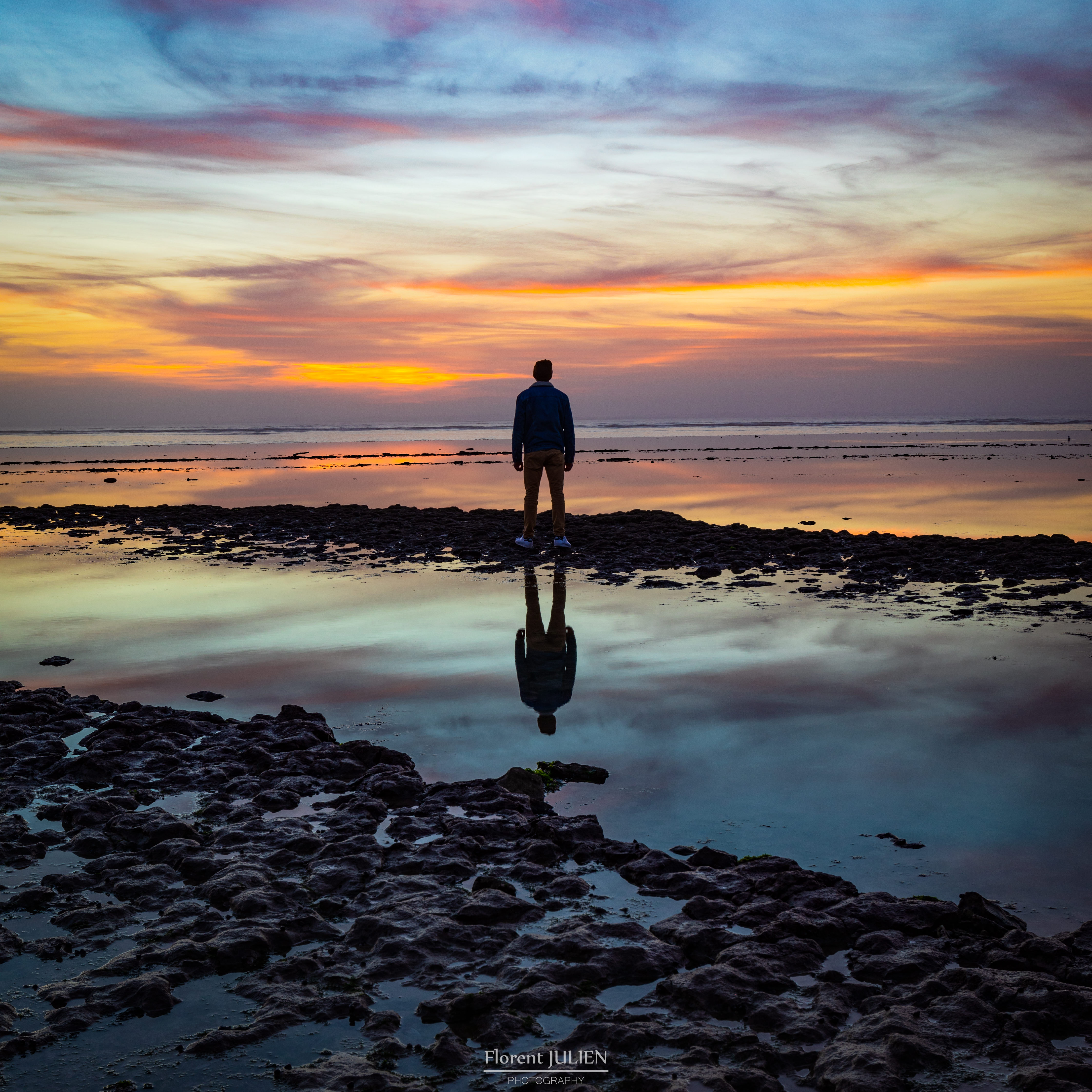 Coucher de soleil sur Oléron