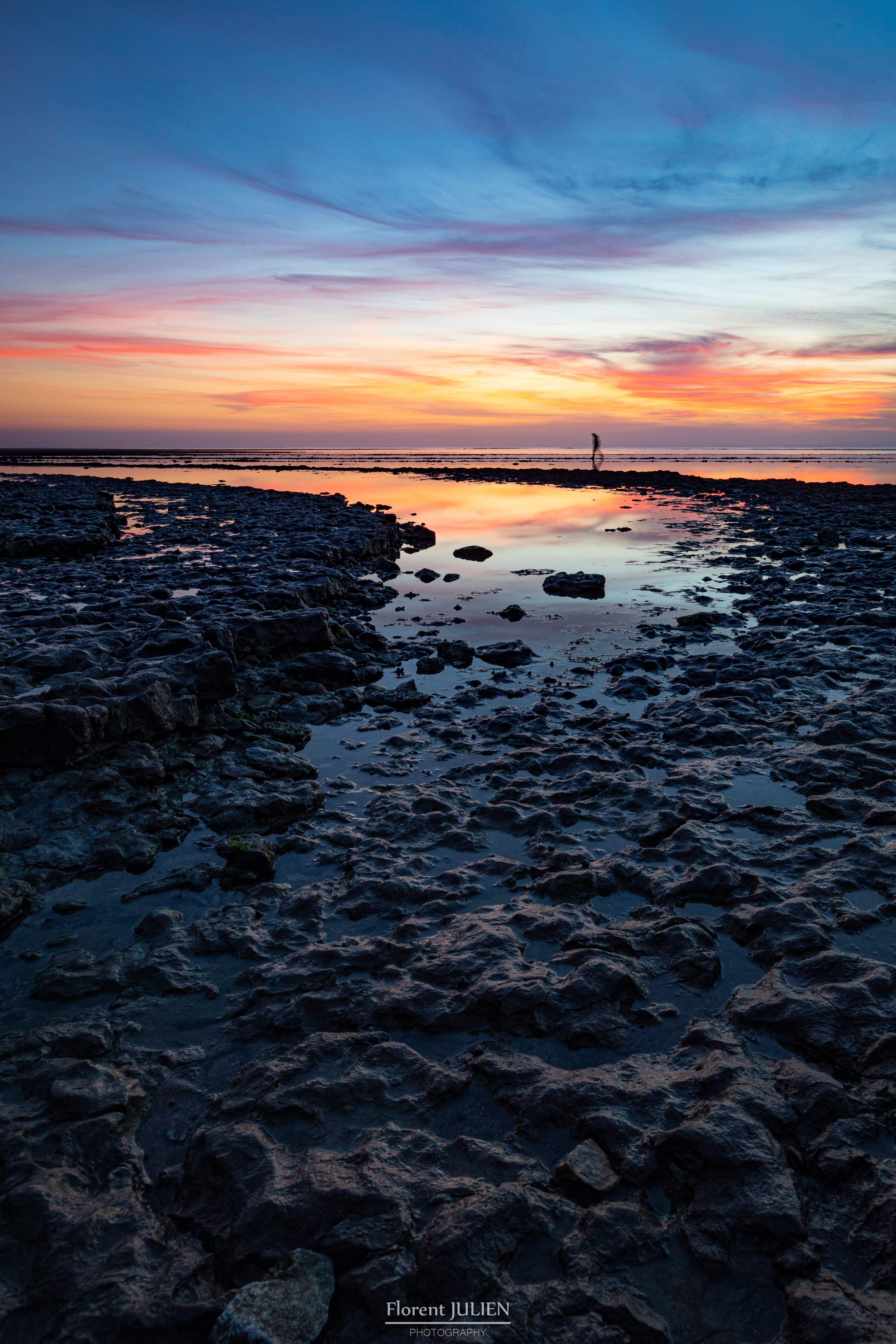 Coucher de soleil sur Oléron