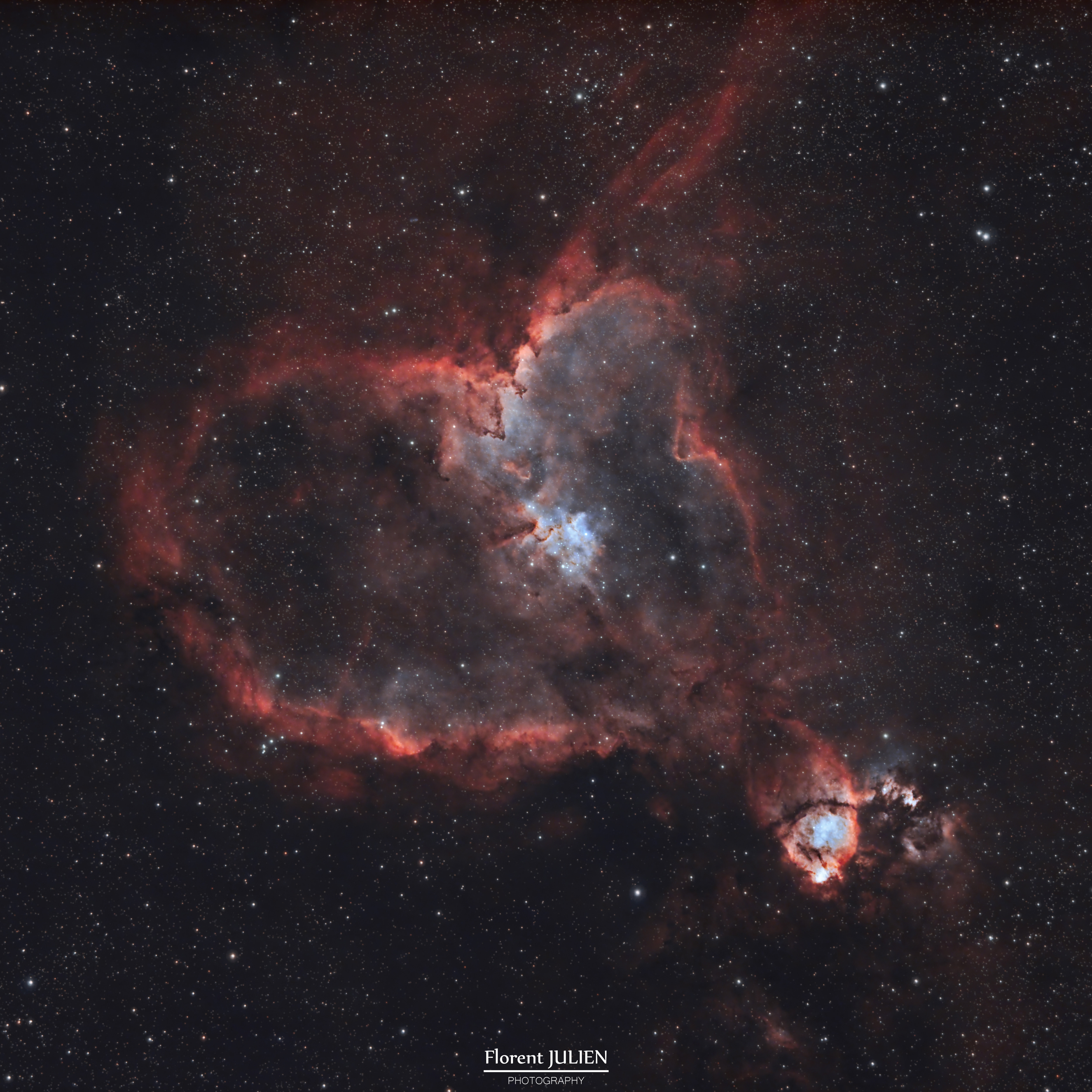 IC1805 - The Heart Nebula - HOO