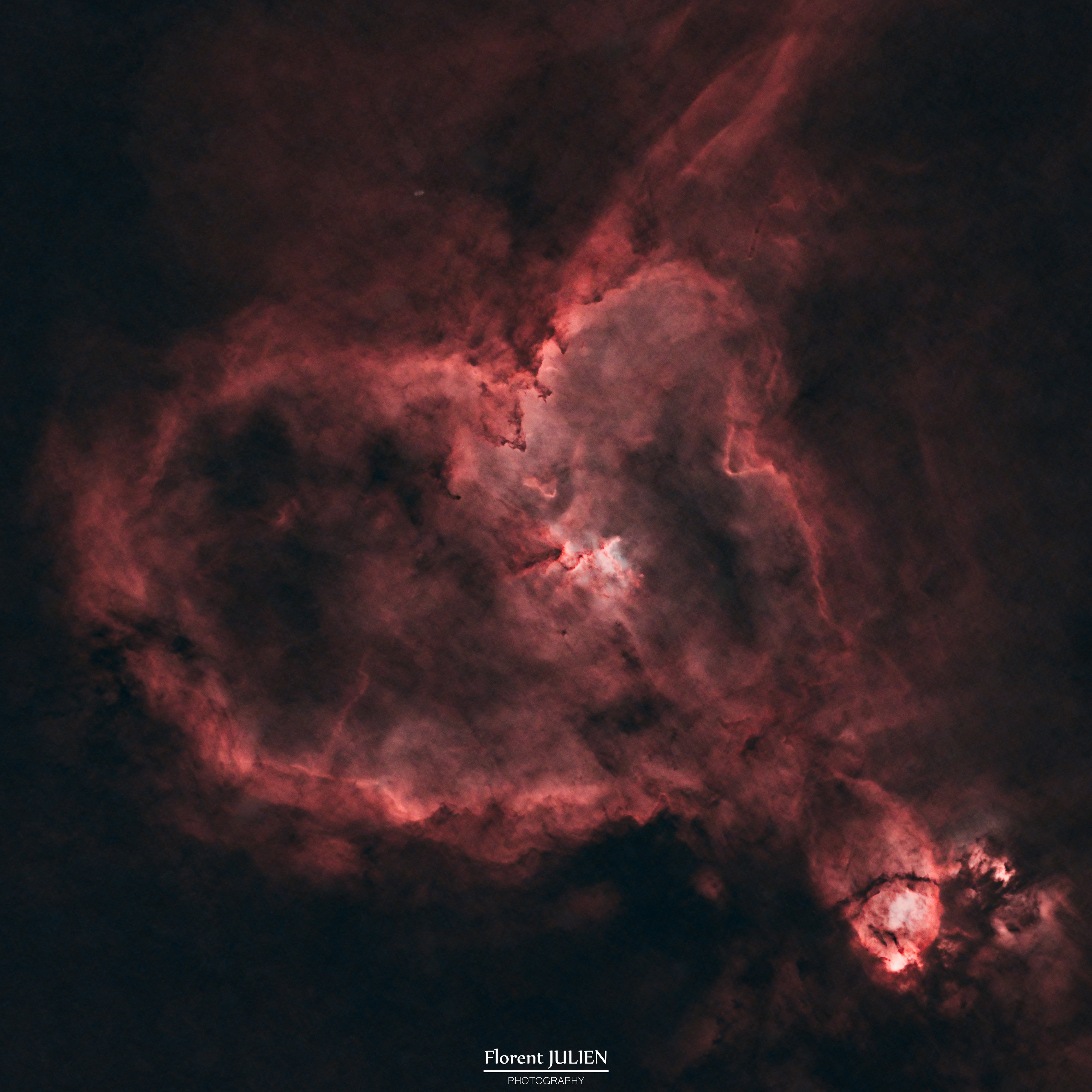 IC1805 - The Heart Nebula - Starless version