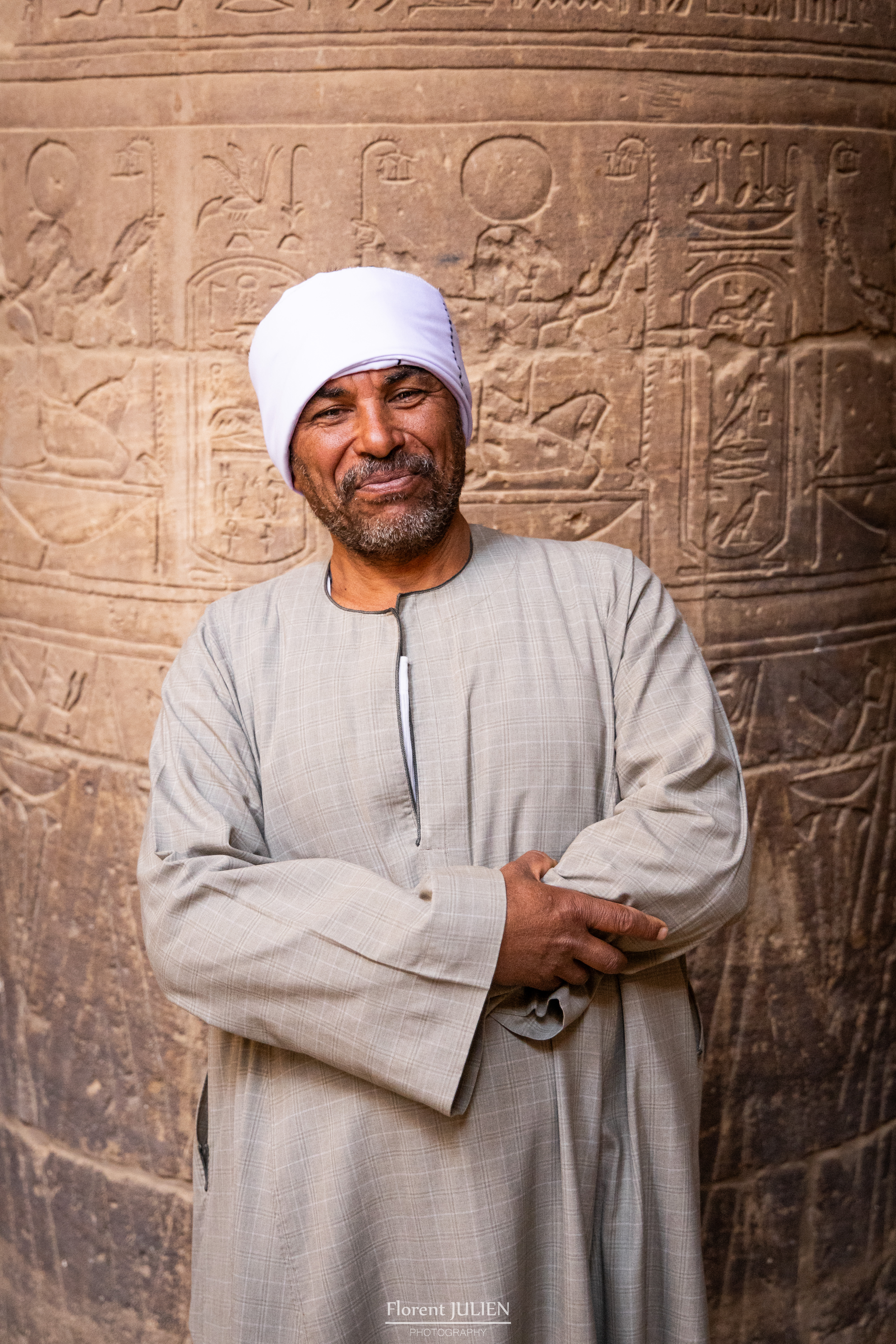 Scène de vie à Philae